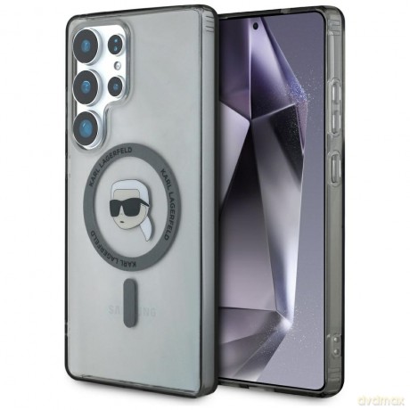 Karl Lagerfeld nakładka HC Magnetic IML Metal K. Head do Samsung Galaxy S25 Ultra czarna
