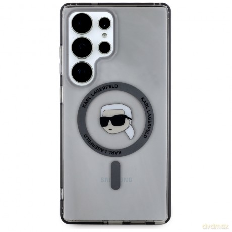 Karl Lagerfeld nakładka HC Magnetic IML Metal K. Head do Samsung Galaxy S25 Ultra czarna