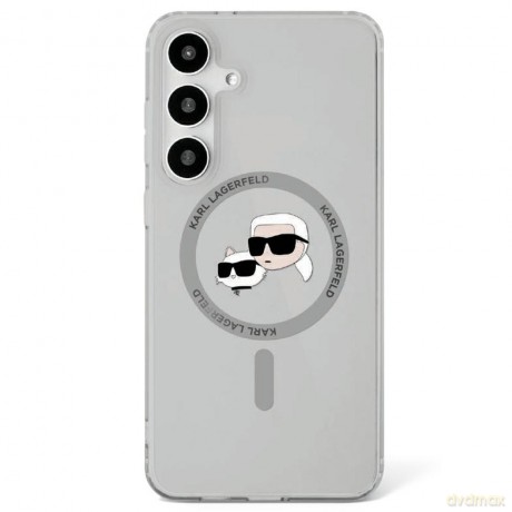 Karl Lagerfeld nakładka HC Magnetic IML Metal KC Heads do Samsung Galaxy S25 czarna