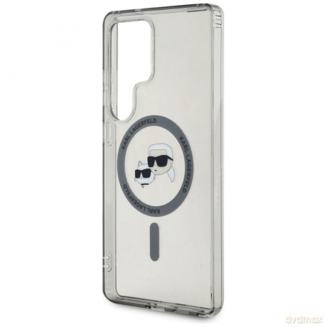 Karl Lagerfeld nakładka HC Magnetic IML Metal KC Heads do Samsung Galaxy S25 Ultra czarna