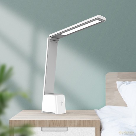 Lampa biurkowa LED 5W składana PURE FLB-110 ANDERS biało-szara Forever Light