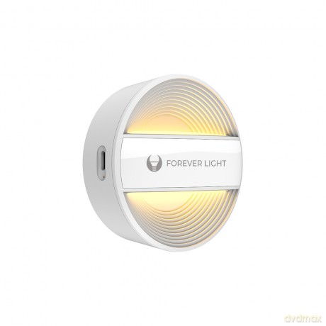 Lampka nocna okrągła LED PURE FLC-20 ALMA PIR biała 500mAh Forever Light