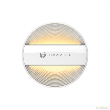 Lampka nocna okrągła LED PURE FLC-20 ALMA PIR biała 500mAh Forever Light