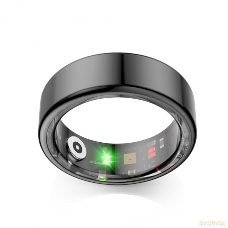 Maxlife smart ring MXSR-100 czarny rozmiar 8