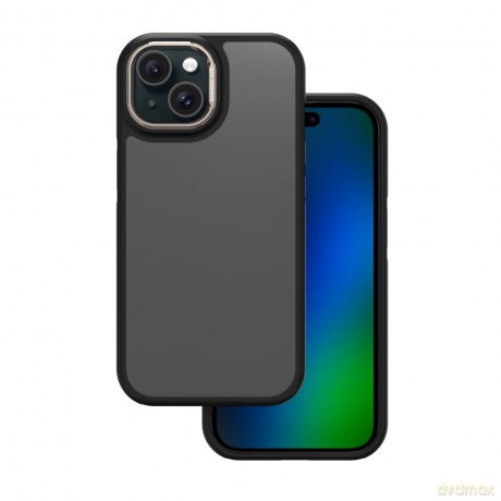 Nakładka Crystal Black do iPhone 15 6,1" szara