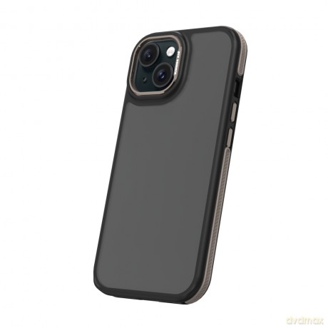 Nakładka Crystal Black do iPhone 15 6,1" szara