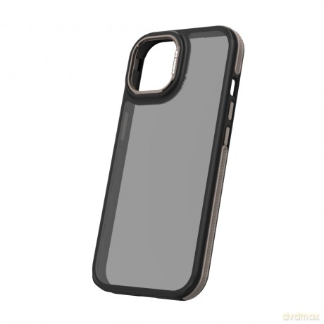 Nakładka Crystal Black do iPhone 15 6,1" szara