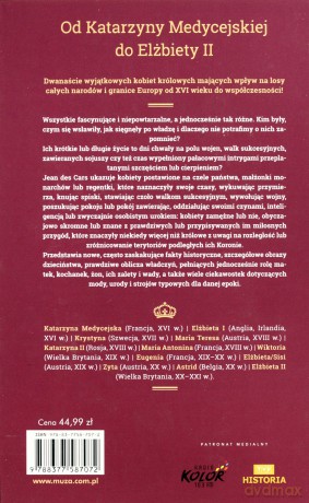 Kobiety, które zawładnęły Europą. Najpotężniejsze królowe - des Cars Jean [KSIĄŻKA]
