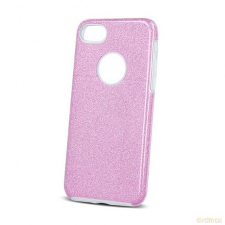 Nakładka Glitter 3w1 do iPhone 16 Plus 6,7" różowa