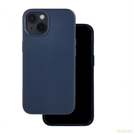 Nakładka Mag Leather do iPhone 16 6,1" ciemnoniebieska