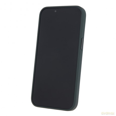 Nakładka Mag Leather do iPhone 16 6,1" ciemnozielona