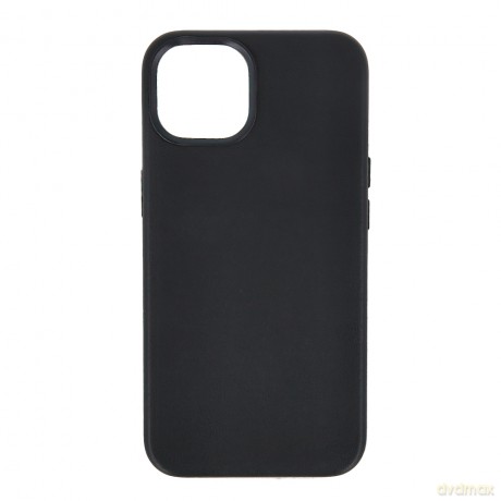 Nakładka Mag Leather do iPhone 16 6,1" czarna