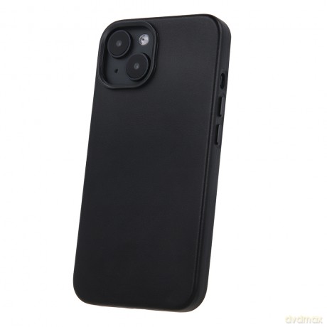 Nakładka Mag Leather do iPhone 16 6,1" czarna
