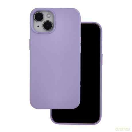 Nakładka Mag Leather do iPhone 16 6,1" fioletowa