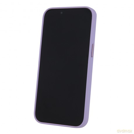 Nakładka Mag Leather do iPhone 16 6,1" fioletowa