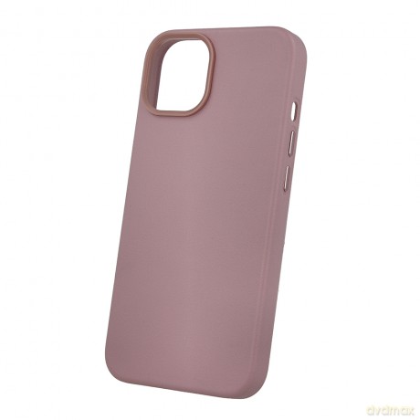 Nakładka Mag Leather do iPhone 16 Plus 6,7" jasnoróżowa