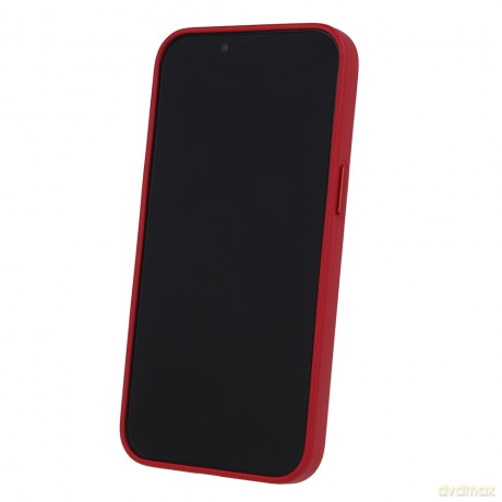 Nakładka Mag Leather do iPhone 16 Pro 6,3" czerwona