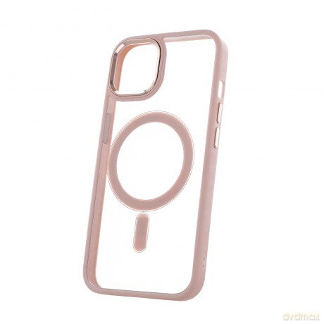 Nakładka Satin Clear Mag do iPhone 16 Plus 6,7" różowa