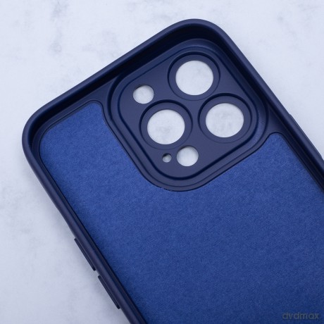 Nakładka Silicon Mag do iPhone 16 Plus 6,7" ciemnoniebieska