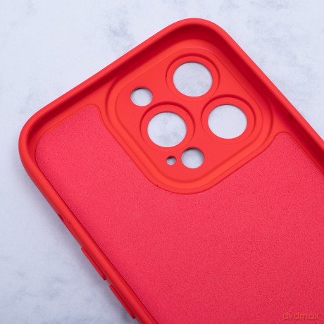 Nakładka Silicon Mag do iPhone 16 Pro 6,3" czerwona