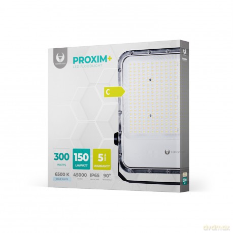 Naświetlacz LED PROXIM+ 300W 6500K 45000lm 230V IP65 Forever Light 150lm/W