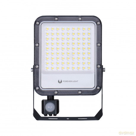 Naświetlacz LED PR/WOXIM+ 50W 6500K 7500lm PIR 230V IP65 Forever Light 150lm