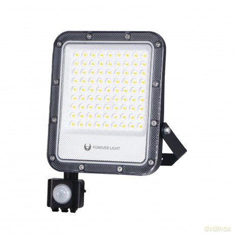 Naświetlacz LED PR/WOXIM+ 50W 6500K 7500lm PIR 230V IP65 Forever Light 150lm