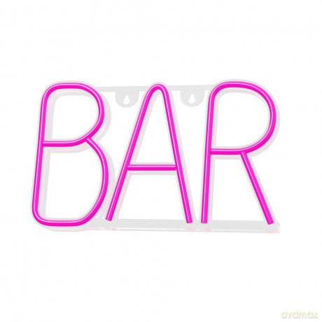 Neon LED BAR róż Bat + USB FLNE24 Forever Light