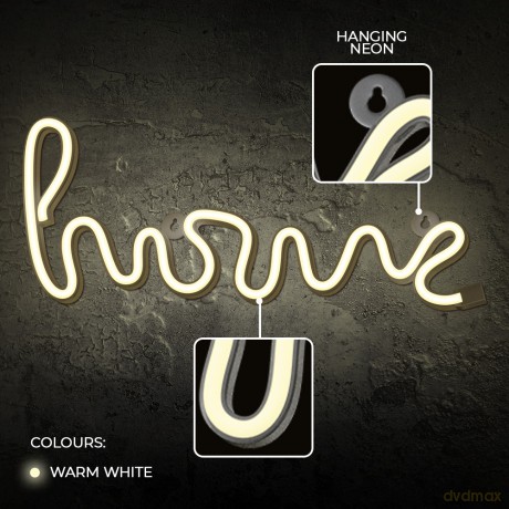 Neon LED HOME biały ciepły Bat + USB FLNE21 Forever Light