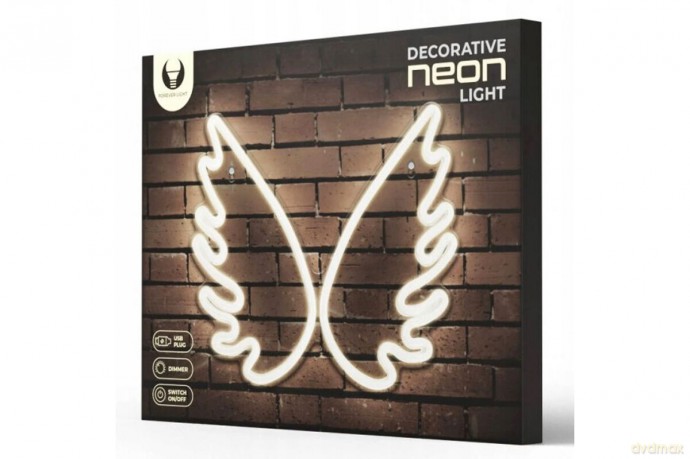 Neon PLEXI LED SKRZYDŁA białe FPNE09X Forever Light