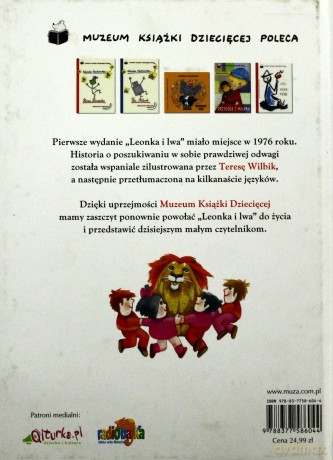 Leonek i lew - Chotomska Wanda [KSIĄŻKA]