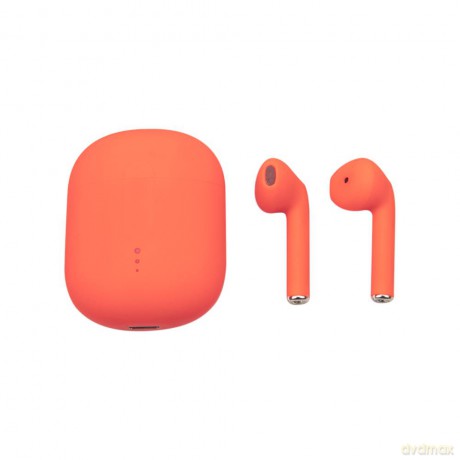 Setty słuchawki Bluetooth TWS z etui ładującym STWS-110 pomarańczowe