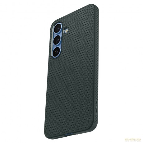 Spigen nadkładka Liquid Air do Samsung Galaxy S25 Zielona Otchłań