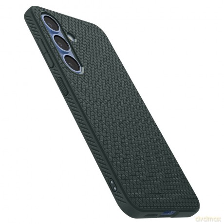 Spigen nadkładka Liquid Air do Samsung Galaxy S25 Zielona Otchłań