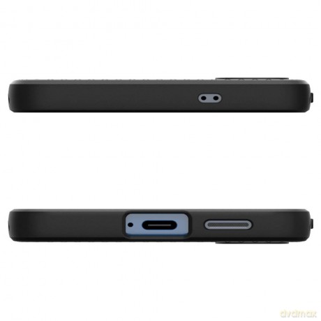 Spigen nakładka Liquid Air do Samsung Galaxy S25 Matowa Czarna