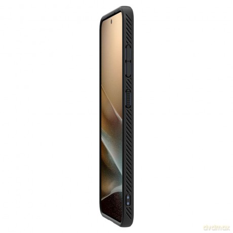 Spigen nakładka Liquid Air do Samsung Galaxy S25 Matowa Czarna