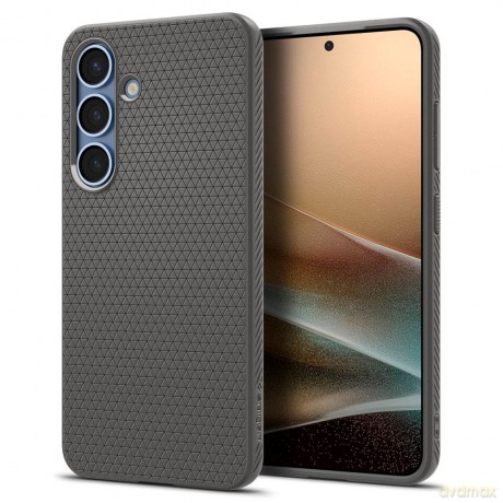 Spigen nakładka Liquid Air do Samsung Galaxy S25+ Marmurowa Szara