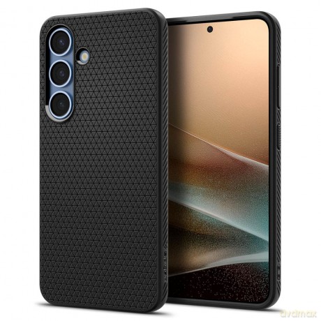 Spigen nakładka Liquid Air do Samsung Galaxy S25+ Matowa Czarna