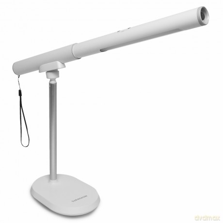 Svensson Lampka biurkowa/latarka 2w1 AMSTERDAM magnetyczna odpinana 8W biała