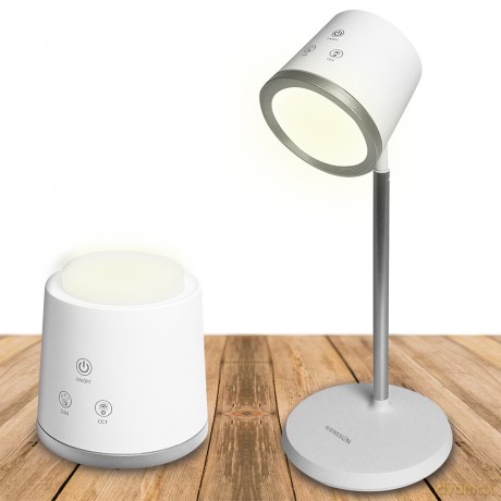 Svensson Lampka biurkowa/nocna 2w1 OSLO magnetyczna odpinana 6W biała