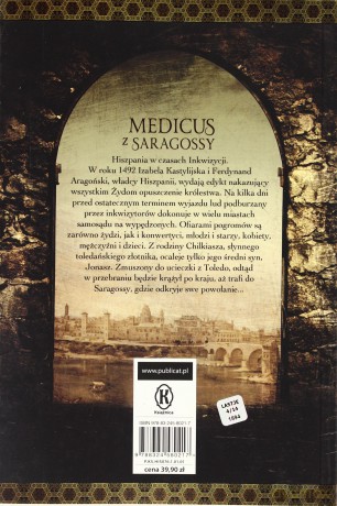Medicus z Saragossy - Noah Gordon [KSIĄŻKA]