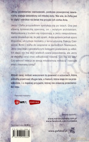 Miłość rano, miłość wieczorem - Nurowska Maria [KSIĄŻKA]