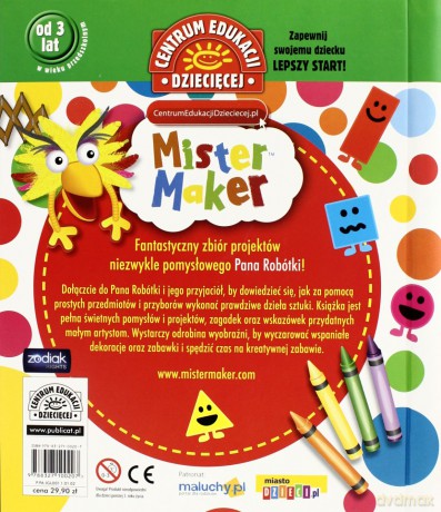 Mister Maker (Pan Robótka). Niezwykłe projekty plastyczne [KSIĄŻKA]