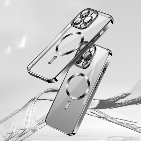 Vmax nakładka Electroplating Mag TPU do iPhone 16 6,1" czarna