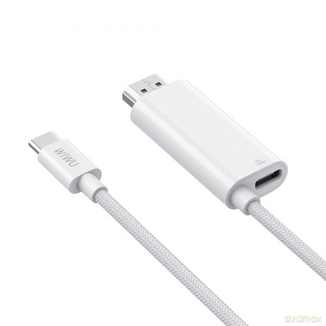 WIWU Wi-PS001 kabel HDMI biały