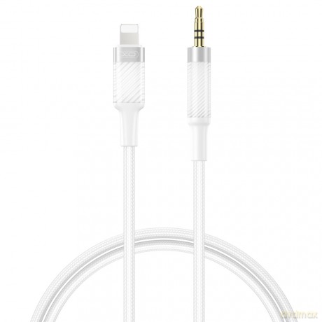XO kabel audio NB-R279A Lightning - jack 3,5mm 1,0m biały