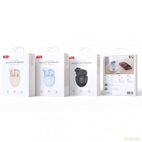 XO słuchawki Bluetooth G26 TWS czarne ANC ENC