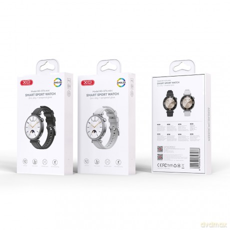 XO smartwatch GT4 Mini Amoled srebrny