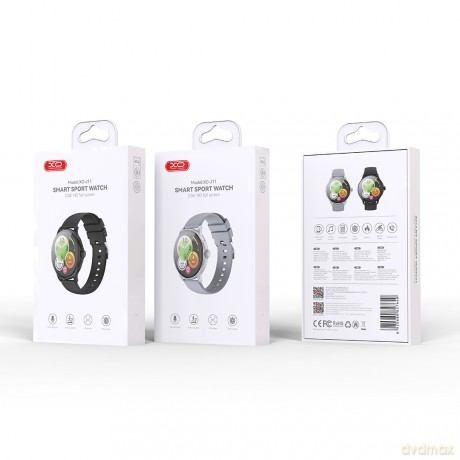 XO smartwatch J11 Amoled srebrny