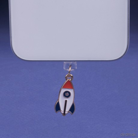 Zawieszka Charms USB-C space